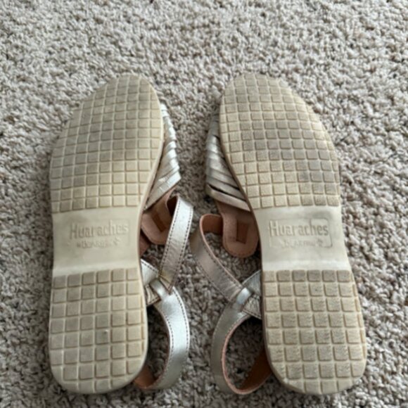 Huarache Gold Gladiator Sandals Sz 12M - Picture 6 of 6